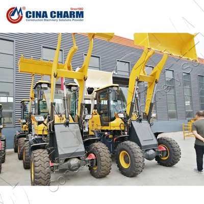 Mini Mechanical Wheel Loader zl 08/Agricultural ZL-08 mini wheel loader/articulated 0.8 ton compact loader